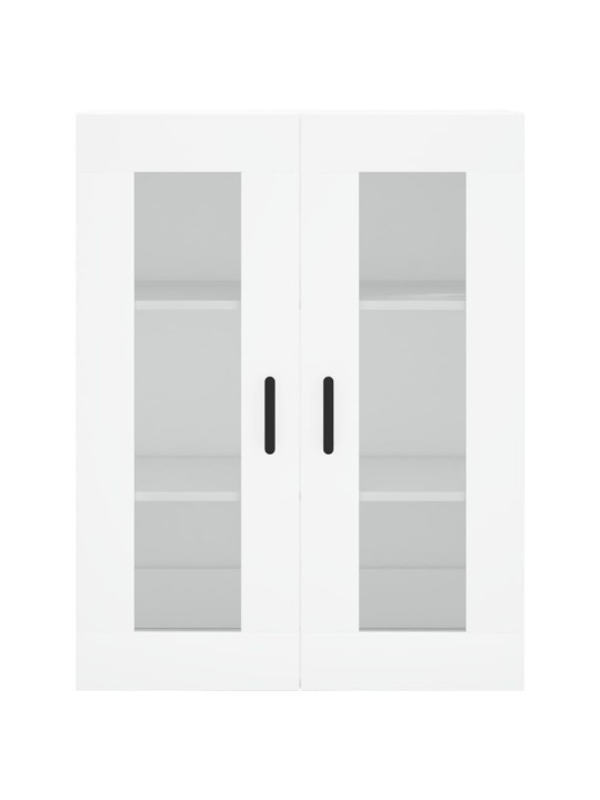 Skříň highboard bílá 69,5 x 34 x 180 cm kompozitní dřevo