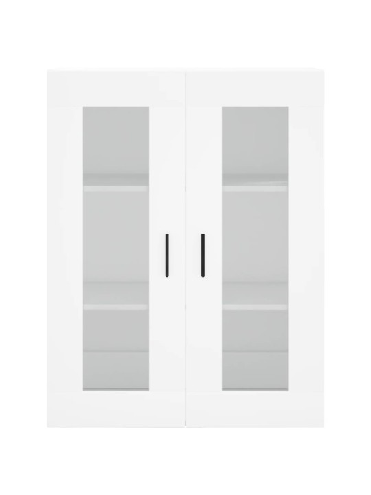 Skříň highboard bílá 69,5 x 34 x 180 cm kompozitní dřevo