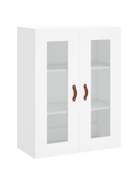 Skříň highboard bílá 69,5 x 34 x 180 cm kompozitní dřevo