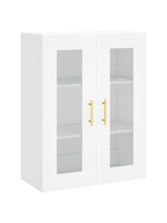 Skříň highboard bílá 69,5 x 34 x 180 cm kompozitní dřevo