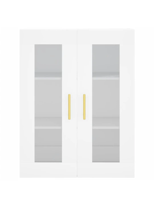 Skříň highboard bílá 69,5 x 34 x 180 cm kompozitní dřevo