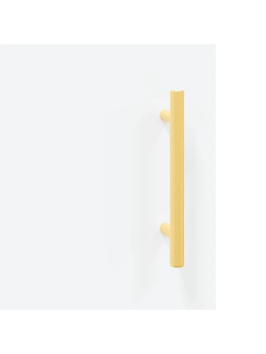 Skříň highboard bílá 69,5 x 34 x 180 cm kompozitní dřevo