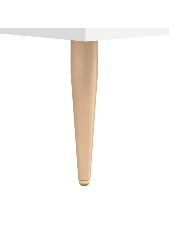 Skříň highboard bílá 69,5 x 34 x 180 cm kompozitní dřevo