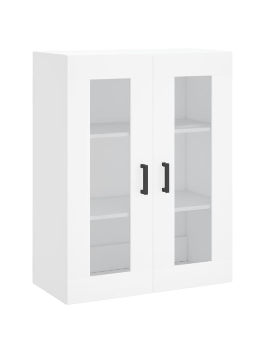 Skříň highboard bílá 69,5 x 34 x 180 cm kompozitní dřevo