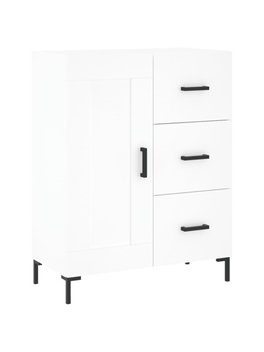 Skříň highboard bílá 69,5 x 34 x 180 cm kompozitní dřevo