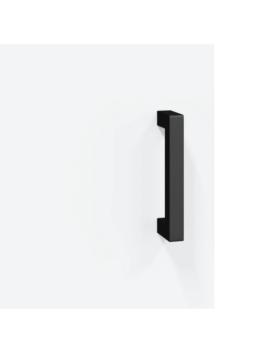 Skříň highboard bílá 69,5 x 34 x 180 cm kompozitní dřevo