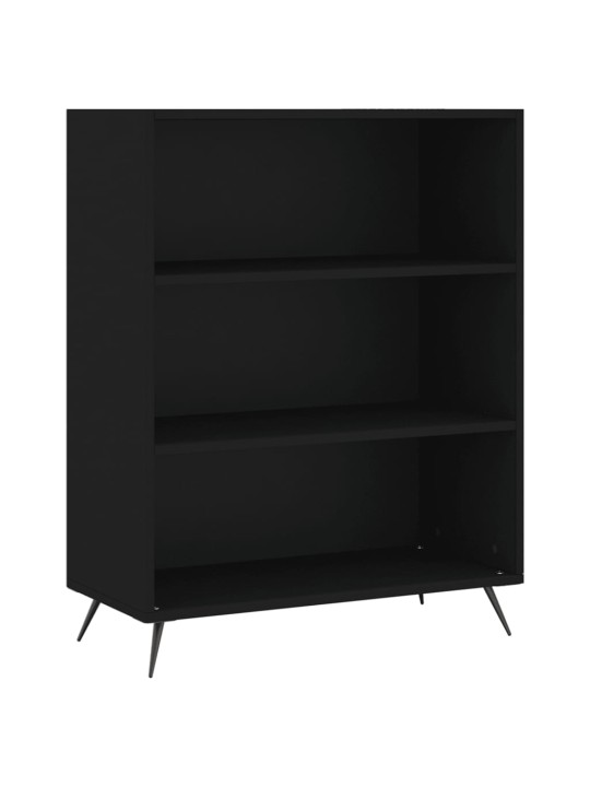 Skříň highboard černá 69,5 x 34 x 180 cm kompozitní dřevo