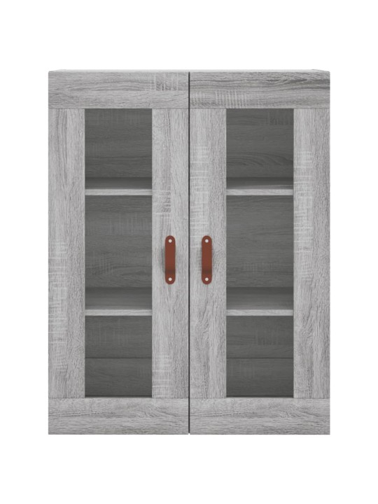 Skříň highboard šedá sonoma 69,5 x 34 x 180 cm kompozitní dřevo