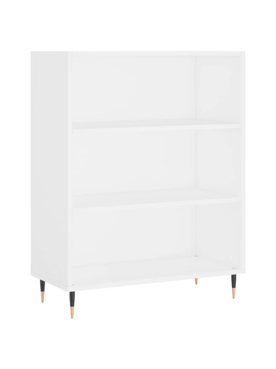 Skříň highboard bílá 69,5 x 34 x 180 cm kompozitní dřevo