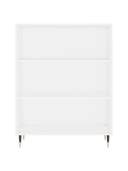 Skříň highboard bílá 69,5 x 34 x 180 cm kompozitní dřevo