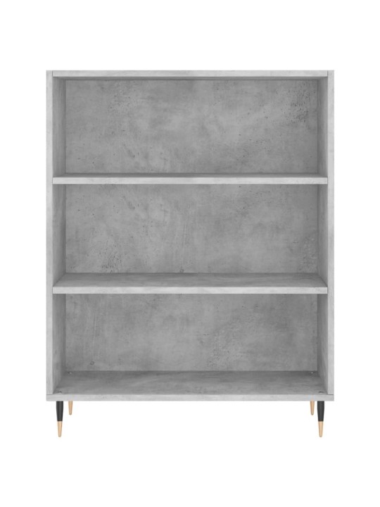 Skříň highboard betonově šedá 69,5x34x180 cm kompozitní dřevo