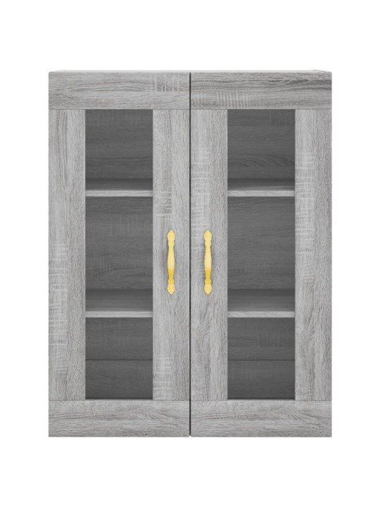 Skříň highboard šedá sonoma 69,5 x 34 x 180 cm kompozitní dřevo