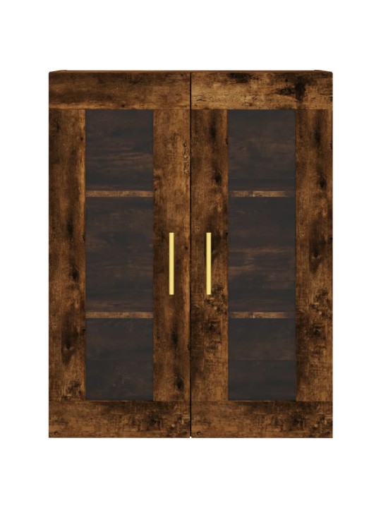 Skříň highboard kouřový dub 69,5 x 34 x 180 cm kompozitní dřevo