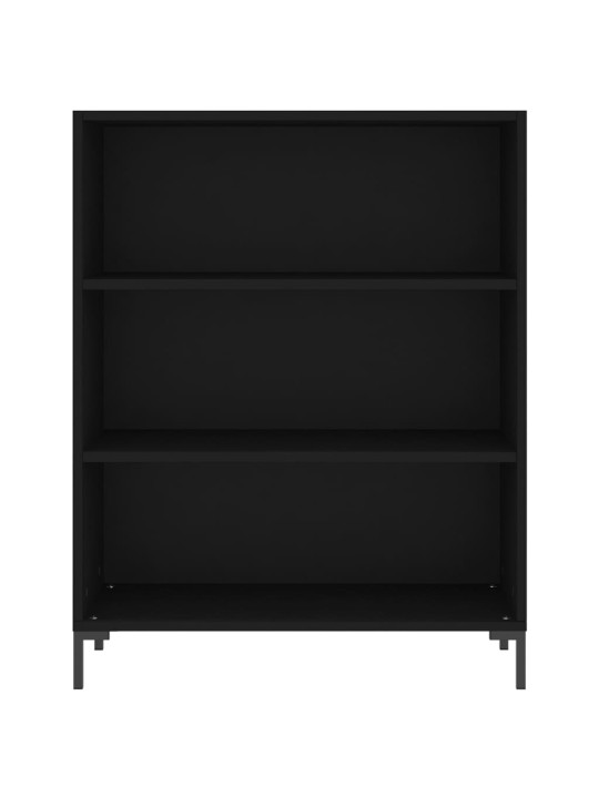 Skříň highboard černá 69,5 x 34 x 180 cm kompozitní dřevo
