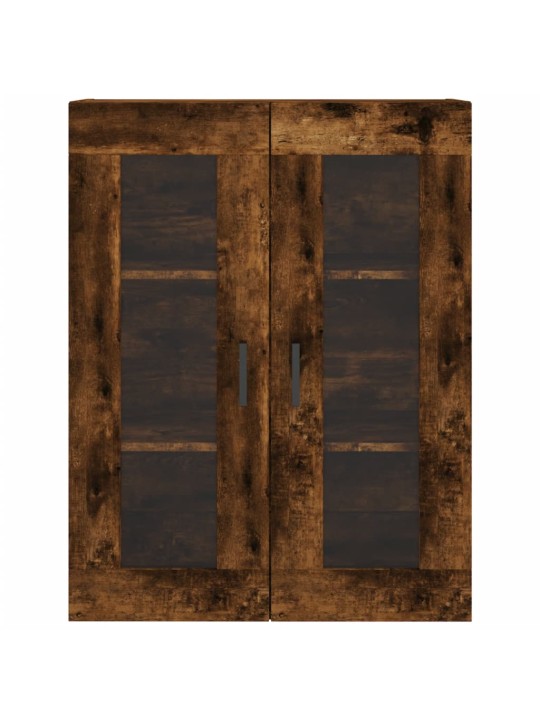 Skříň highboard kouřový dub 69,5 x 34 x 180 cm kompozitní dřevo