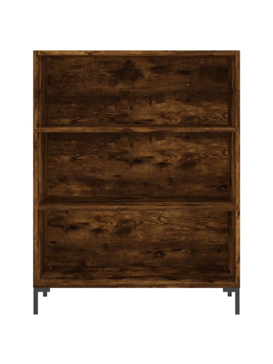 Skříň highboard kouřový dub 69,5 x 34 x 180 cm kompozitní dřevo