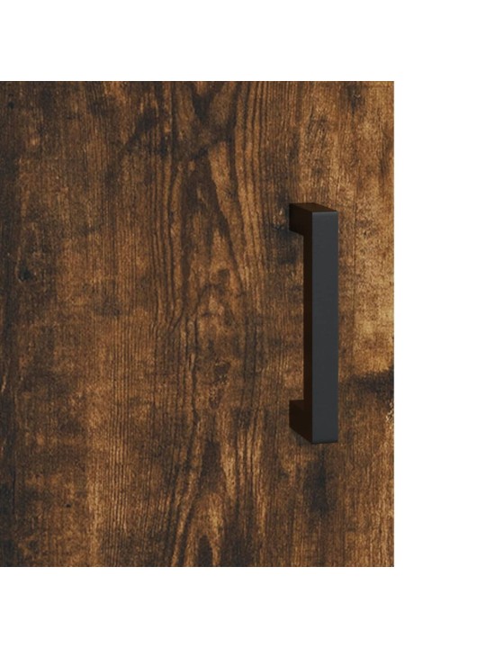 Skříň highboard kouřový dub 69,5 x 34 x 180 cm kompozitní dřevo