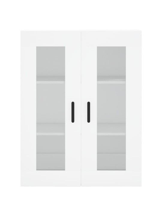 Skříň highboard bílá 69,5 x 34 x 180 cm kompozitní dřevo