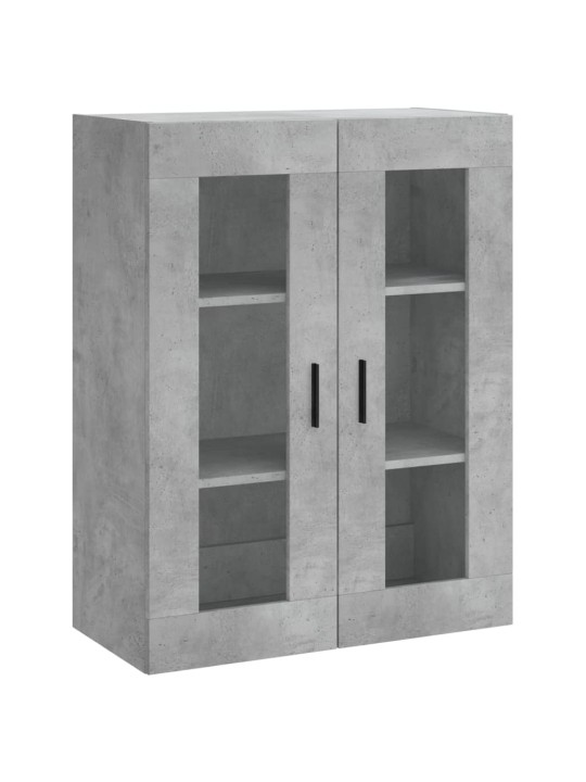 Skříň highboard betonově šedá 69,5x34x180 cm kompozitní dřevo