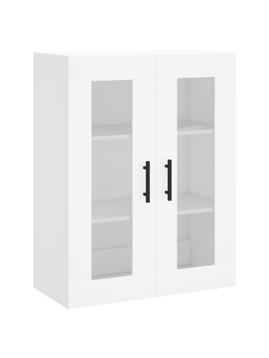 Skříň highboard bílá 69,5 x 34 x 180 cm kompozitní dřevo