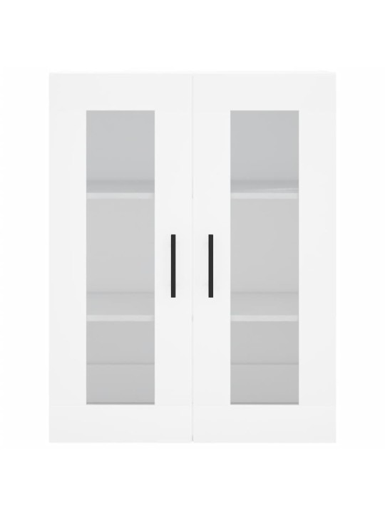 Skříň highboard bílá 69,5 x 34 x 180 cm kompozitní dřevo