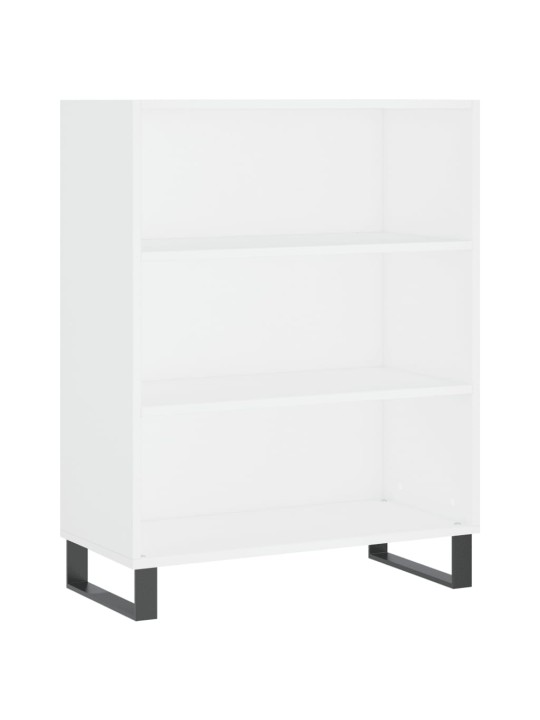 Skříň highboard bílá 69,5 x 34 x 180 cm kompozitní dřevo