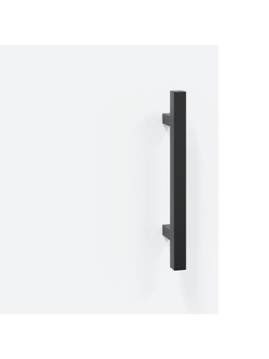 Skříň highboard bílá 69,5 x 34 x 180 cm kompozitní dřevo