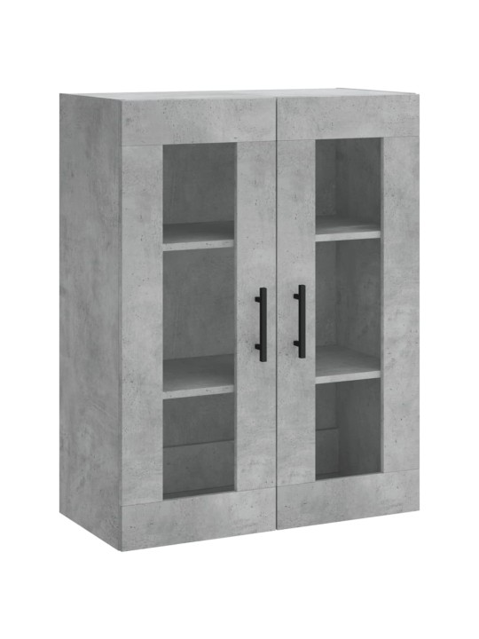 Skříň highboard betonově šedá 69,5x34x180 cm kompozitní dřevo