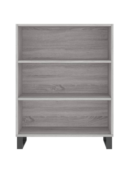 Skříň highboard šedá sonoma 69,5 x 34 x 180 cm kompozitní dřevo