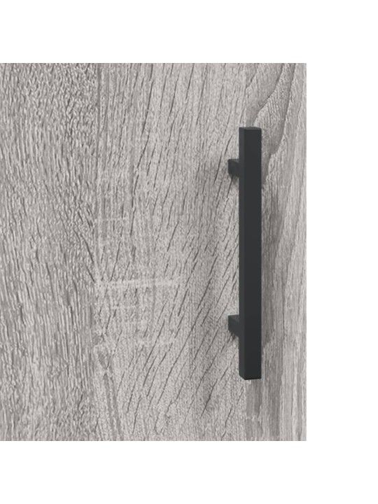 Skříň highboard šedá sonoma 69,5 x 34 x 180 cm kompozitní dřevo