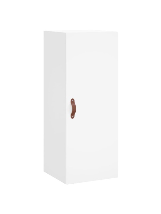 Skříň highboard bílá 34,5 x 34 x 180 cm kompozitní dřevo