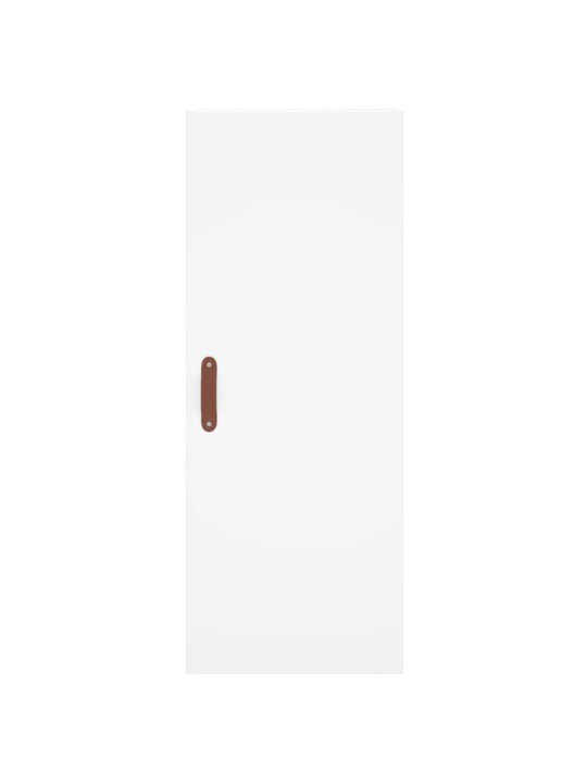 Skříň highboard bílá 34,5 x 34 x 180 cm kompozitní dřevo