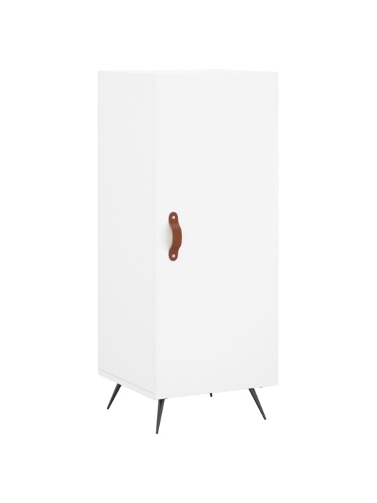 Skříň highboard bílá 34,5 x 34 x 180 cm kompozitní dřevo