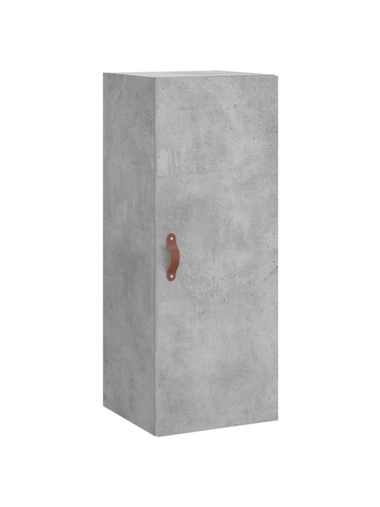 Skříň highboard betonově šedá 34,5x34x180 cm kompozitní dřevo