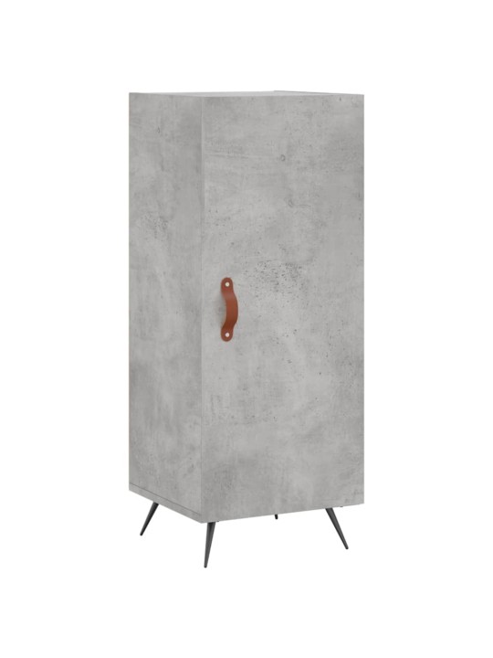 Skříň highboard betonově šedá 34,5x34x180 cm kompozitní dřevo