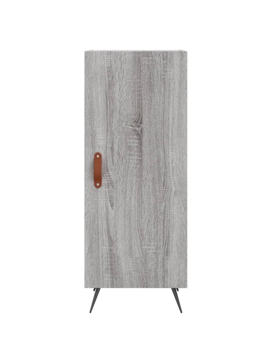 Skříň highboard šedá sonoma 34,5 x 34 x 180 cm kompozitní dřevo