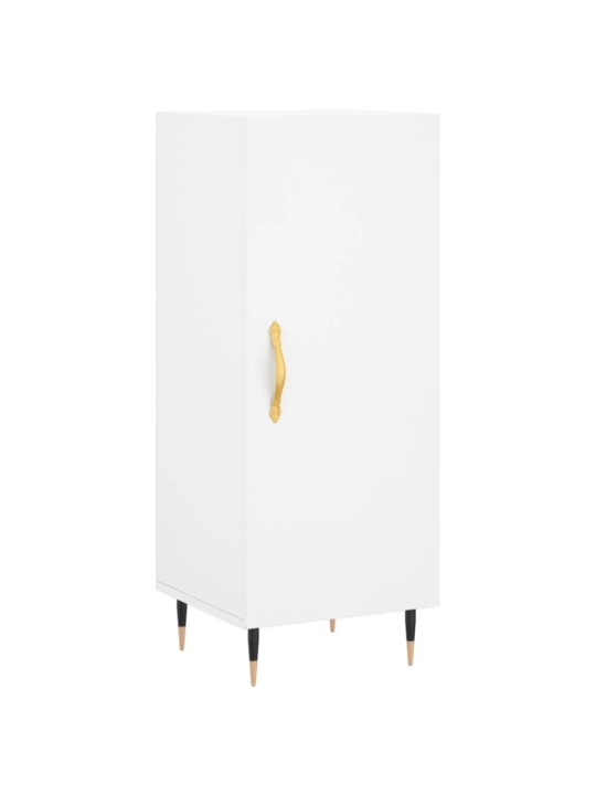 Skříň highboard bílá 34,5 x 34 x 180 cm kompozitní dřevo