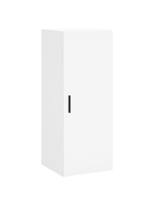 Skříň highboard bílá 34,5 x 34 x 180 cm kompozitní dřevo