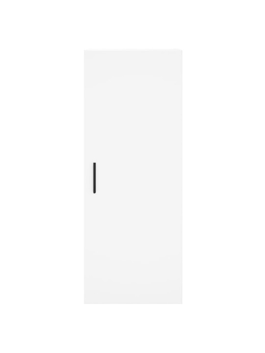 Skříň highboard bílá 34,5 x 34 x 180 cm kompozitní dřevo