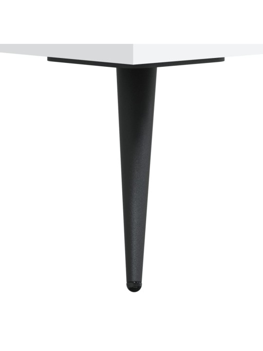 Skříň highboard bílá 34,5 x 34 x 180 cm kompozitní dřevo