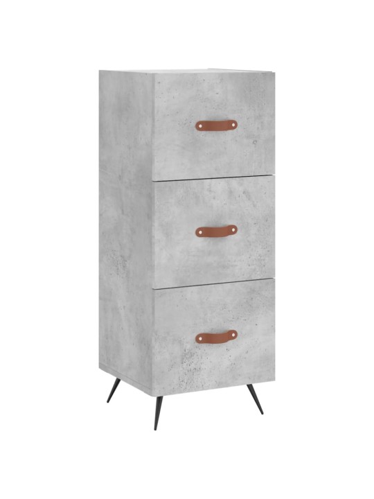 Skříň highboard betonově šedá 34,5x34x180 cm kompozitní dřevo