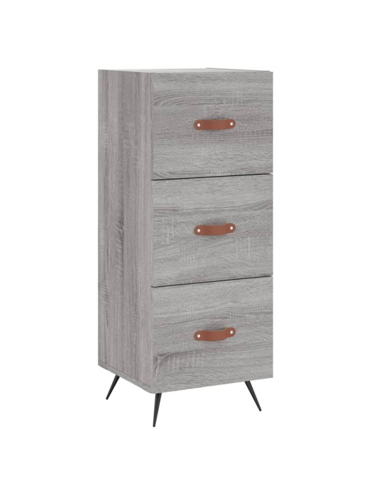 Skříň highboard šedá sonoma 34,5 x 34 x 180 cm kompozitní dřevo