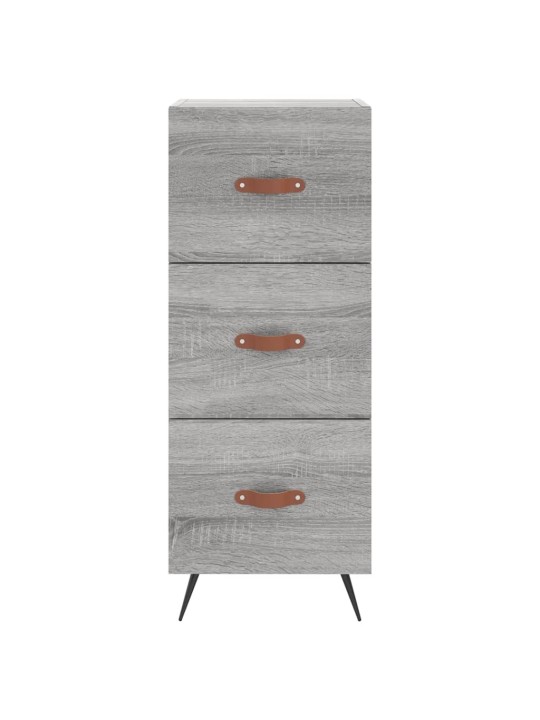 Skříň highboard šedá sonoma 34,5 x 34 x 180 cm kompozitní dřevo