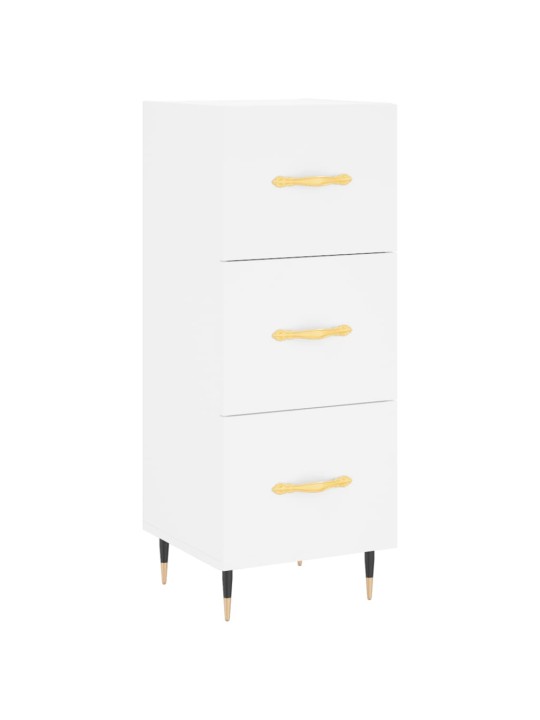 Skříň highboard bílá 34,5 x 34 x 180 cm kompozitní dřevo