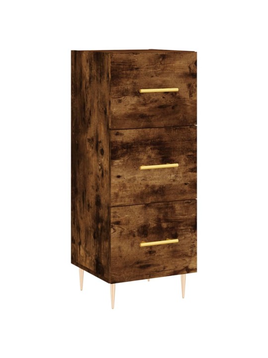 Skříň highboard kouřový dub 34,5 x 34 x 180 cm kompozitní dřevo