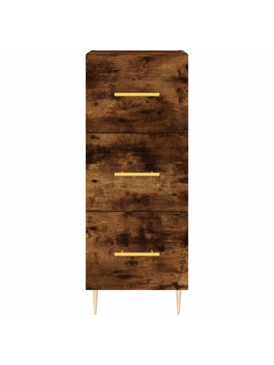 Skříň highboard kouřový dub 34,5 x 34 x 180 cm kompozitní dřevo