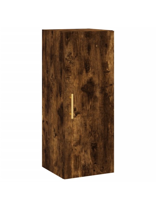 Skříň highboard kouřový dub 34,5 x 34 x 180 cm kompozitní dřevo