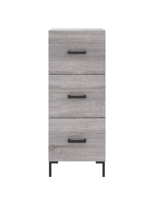 Skříň highboard šedá sonoma 34,5 x 34 x 180 cm kompozitní dřevo