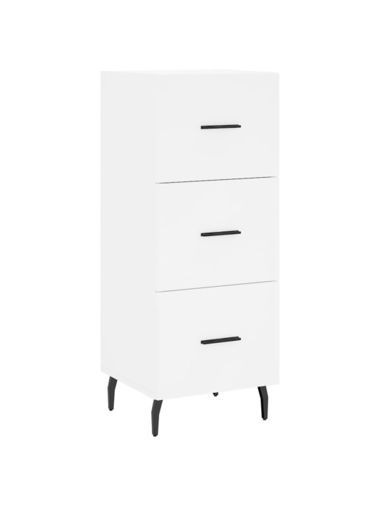 Skříň highboard bílá 34,5 x 34 x 180 cm kompozitní dřevo