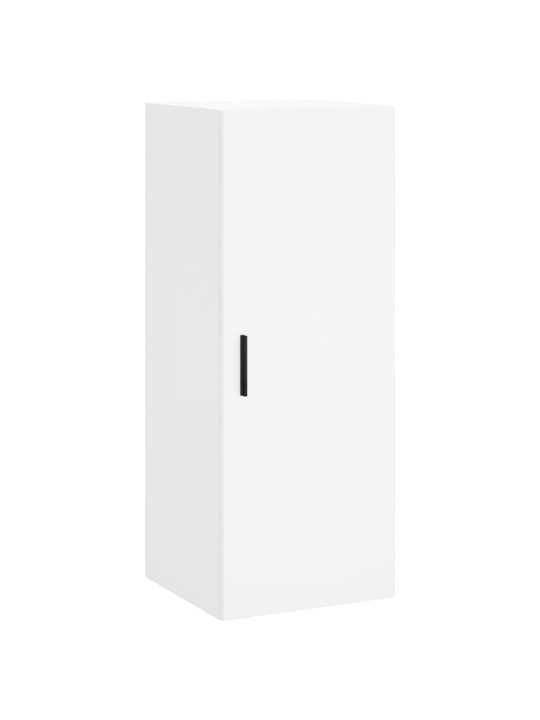 Skříň highboard bílá 34,5 x 34 x 180 cm kompozitní dřevo